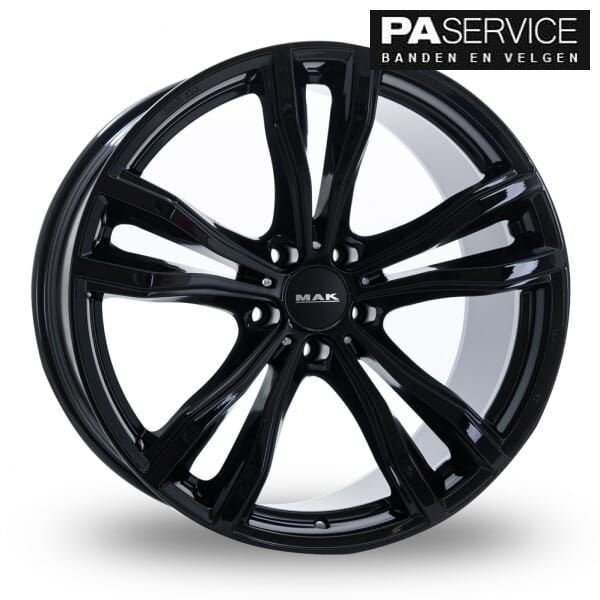 Nw 21 inch Gloss Black MAK BMW X5 G05 X6 G06 velgen, Velg(en), -, -, Nieuw