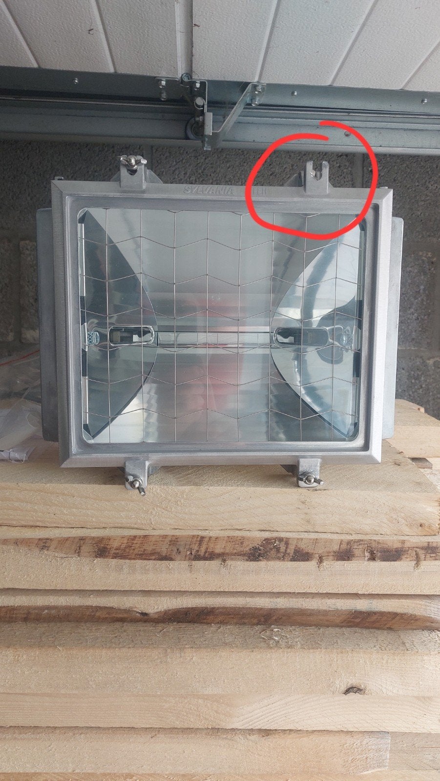 Projecteur/lampe de chantier professionnel Sylvania FEH 1000, Enlèvement, Neuf