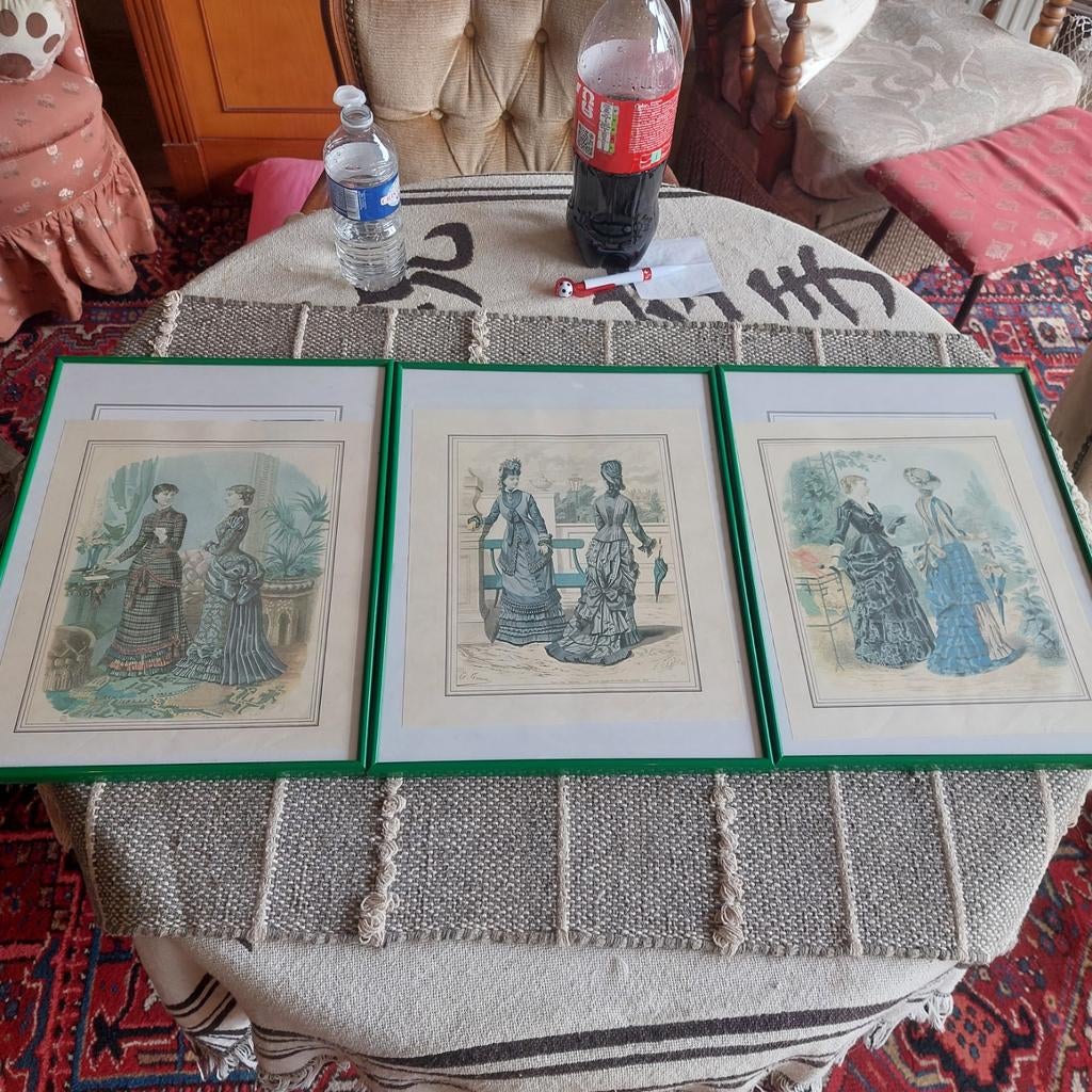 3 kaders, Ophalen