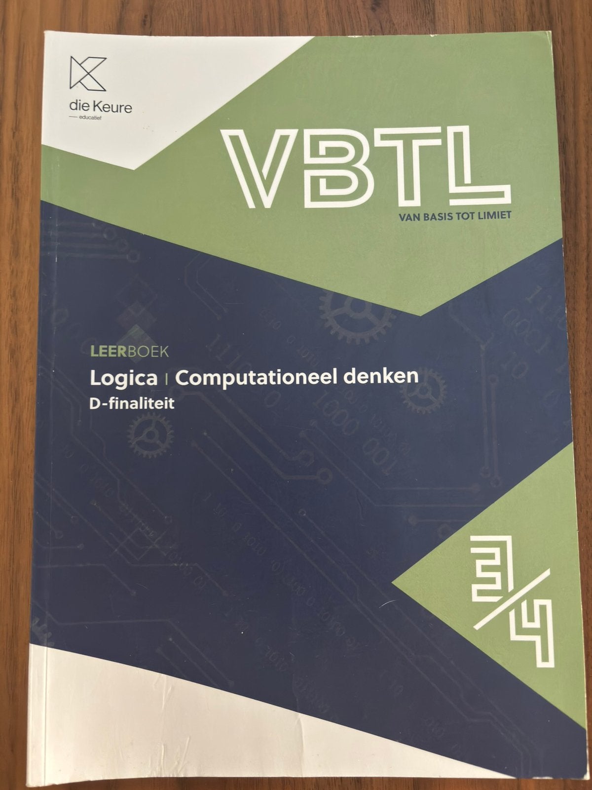 VBTL 3 – leerboek logica & computationeel denken , Enlèvement ou Envoi, Néerlandais