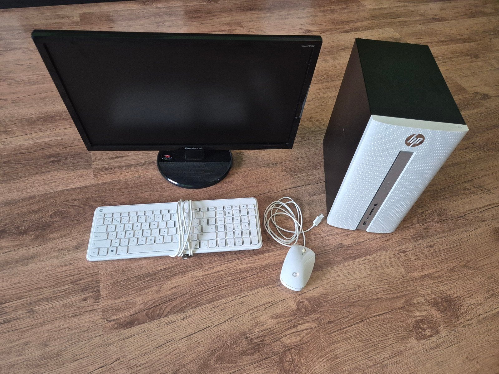 PC HP Pavilion complet – Écran 22" + clavier + souris, Informatique & Logiciels, HDD, Avec carte vidéo, HP, Gaming