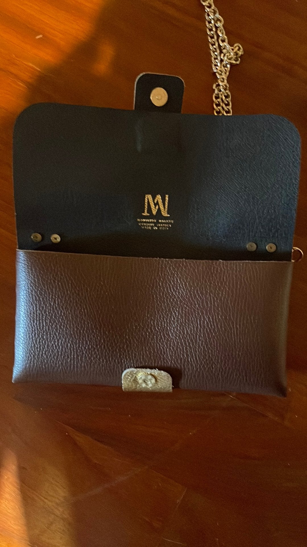 Bruine handtas, Enlèvement ou Envoi, Comme neuf, Noir, Sac à main