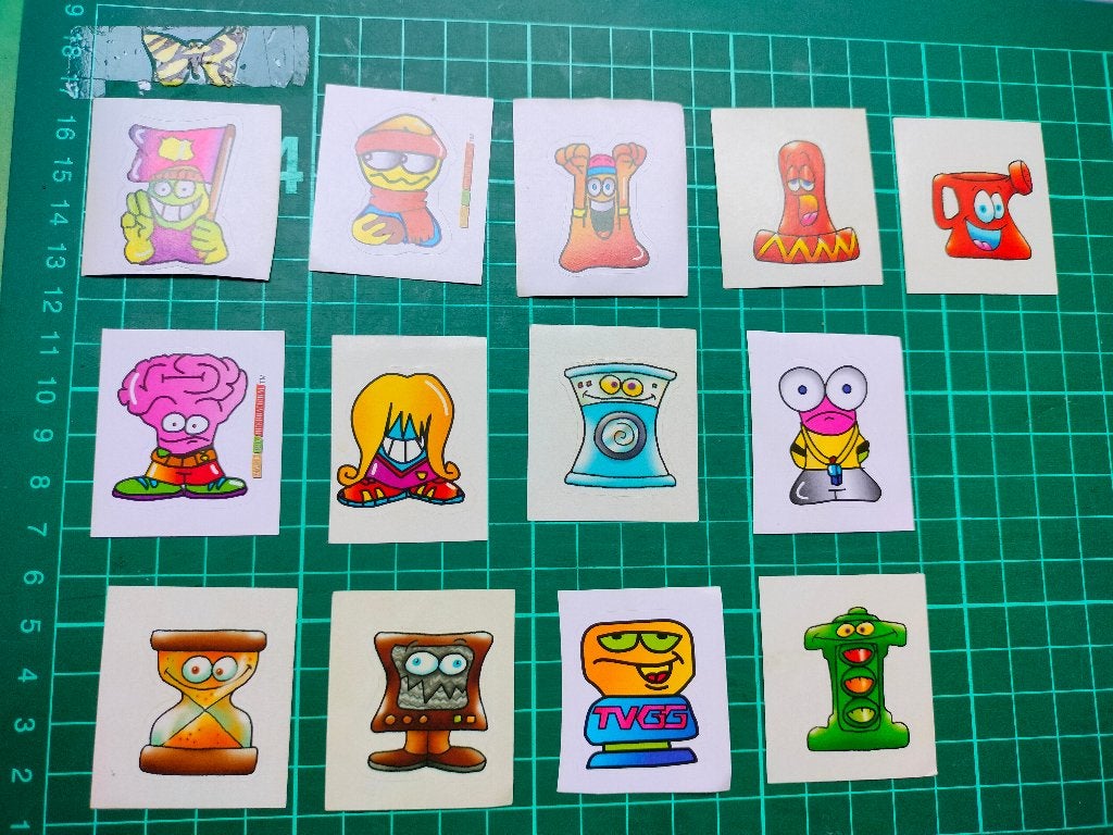lot 13 stickers Ensobrados Martorell 1996-1998, Ophalen of Verzenden, Zo goed als nieuw