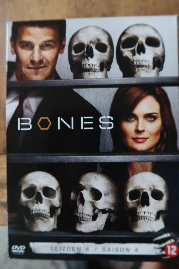 Bones seizoen 4, 7 DVD's., Cd's en Dvd's, Dvd's | Tv en Series, Misdaad, Seizoen 4, Ophalen of Verzenden, Frans
