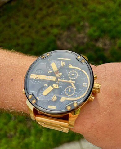 Diesel xxl horloge, Bijoux, Sacs & Beauté, Enlèvement ou Envoi, Comme neuf