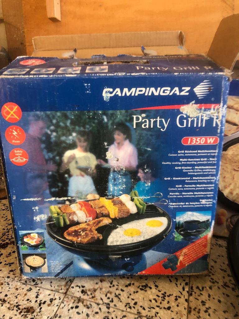 Campingaz Party Grill R, Ophalen, Gebruikt
