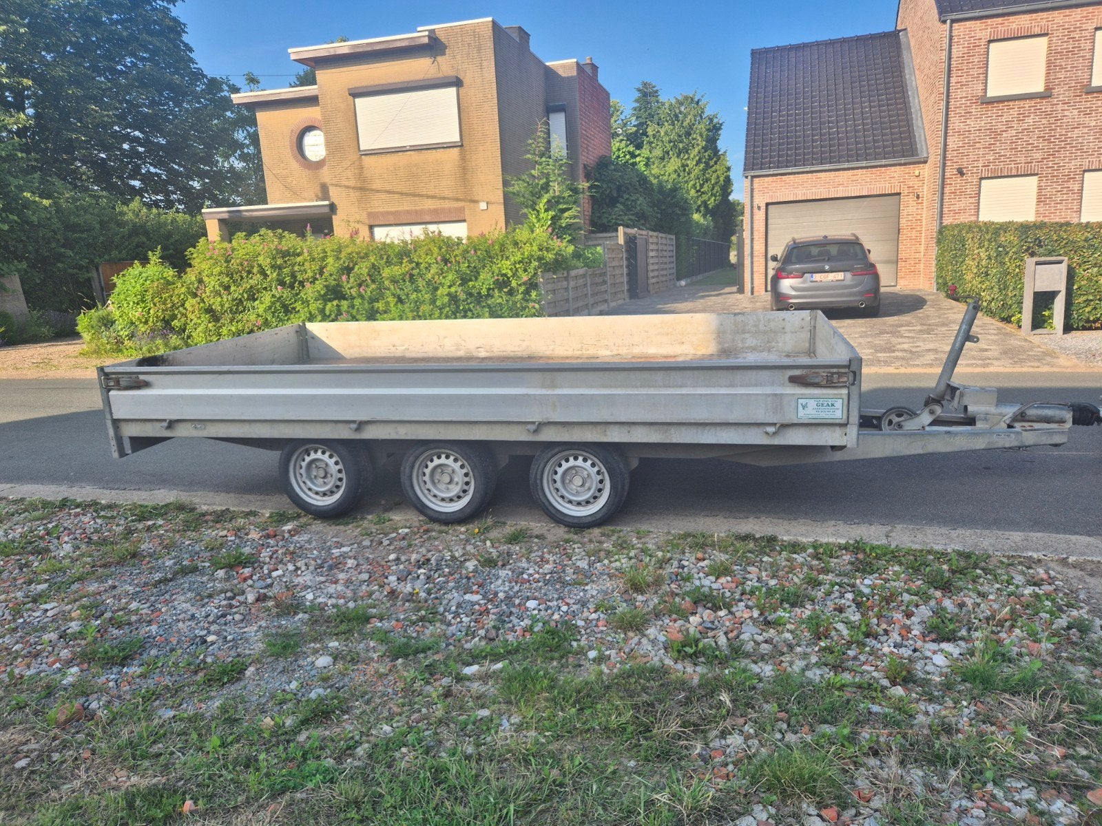 Hapert 3 essieux 3500 kg - 4 m sur 2 m - BWJ 2019, Enlèvement