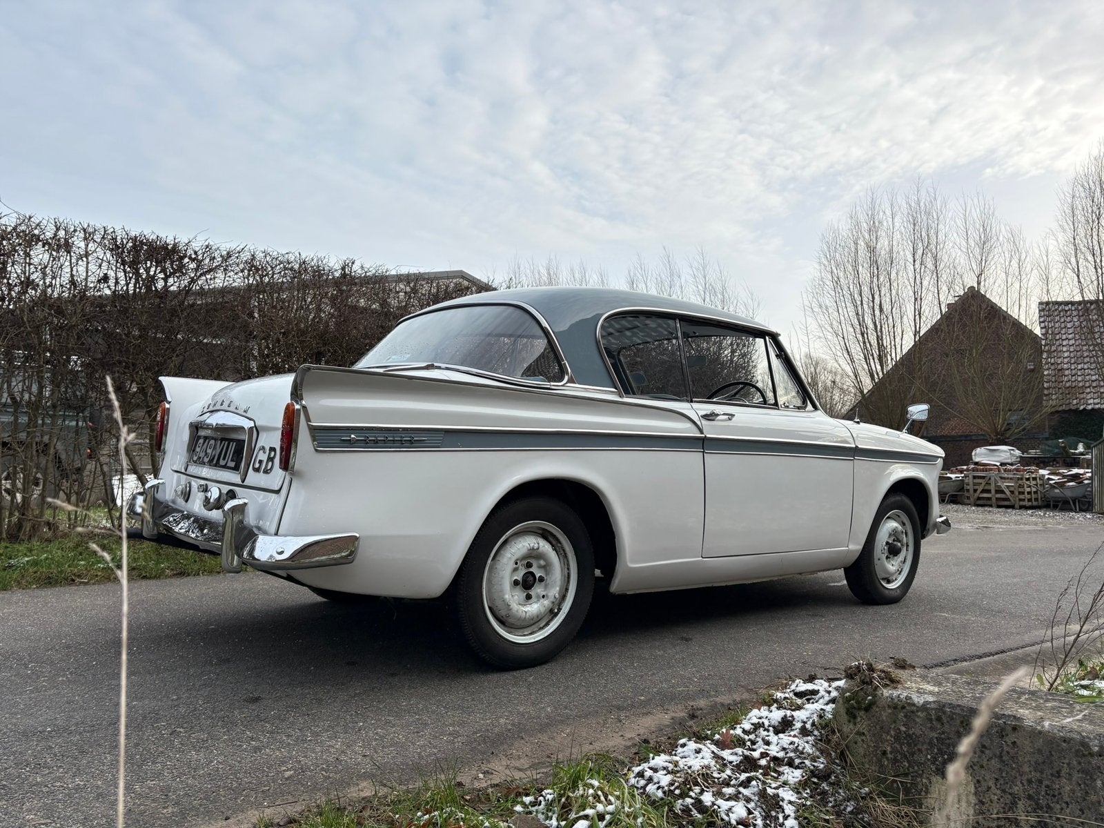 Sunbeam Rapier 3a 1963 coupe, Autos, Oldtimers & Ancêtres, Boîte manuelle, Bleu, 5 places, Particulier