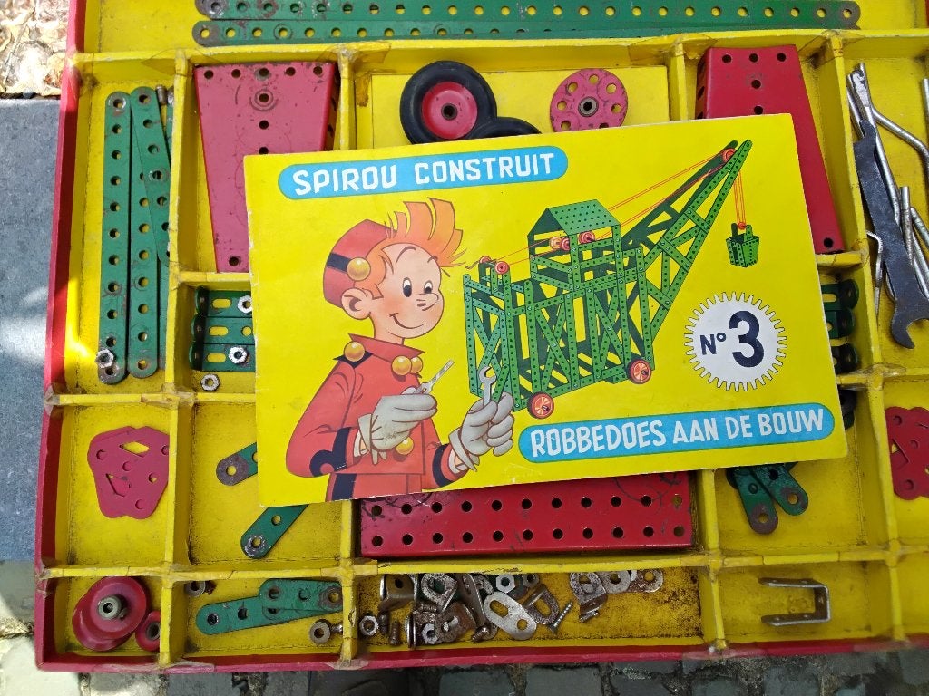 Antiek mecano speelgoed, Ophalen