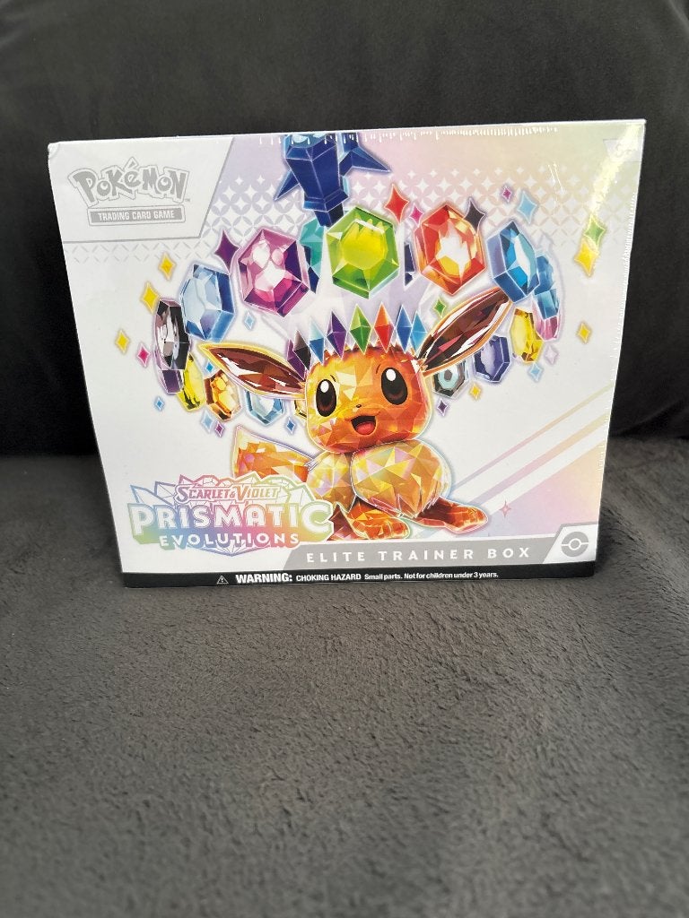 Prismatic Evolutions Elite Trainer Box, Ophalen of Verzenden, Nieuw, Boosterbox, Foil
