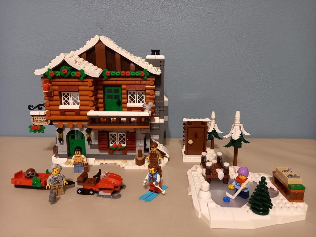 LEGO 10325 - Alpine Lodge, Ophalen of Verzenden, Zo goed als nieuw, Complete set, Lego