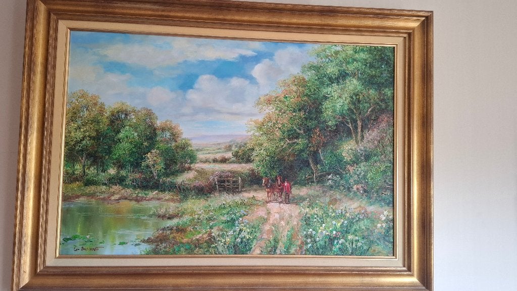 Schilderij in Olieverf, Ophalen