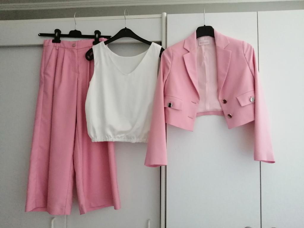 3-delig communie setje Nina & Lucia maat 12 jaar, Kinderen en Baby's, Kinderkleding | Maat 152, Zo goed als nieuw, Setje, Nina & Lucia