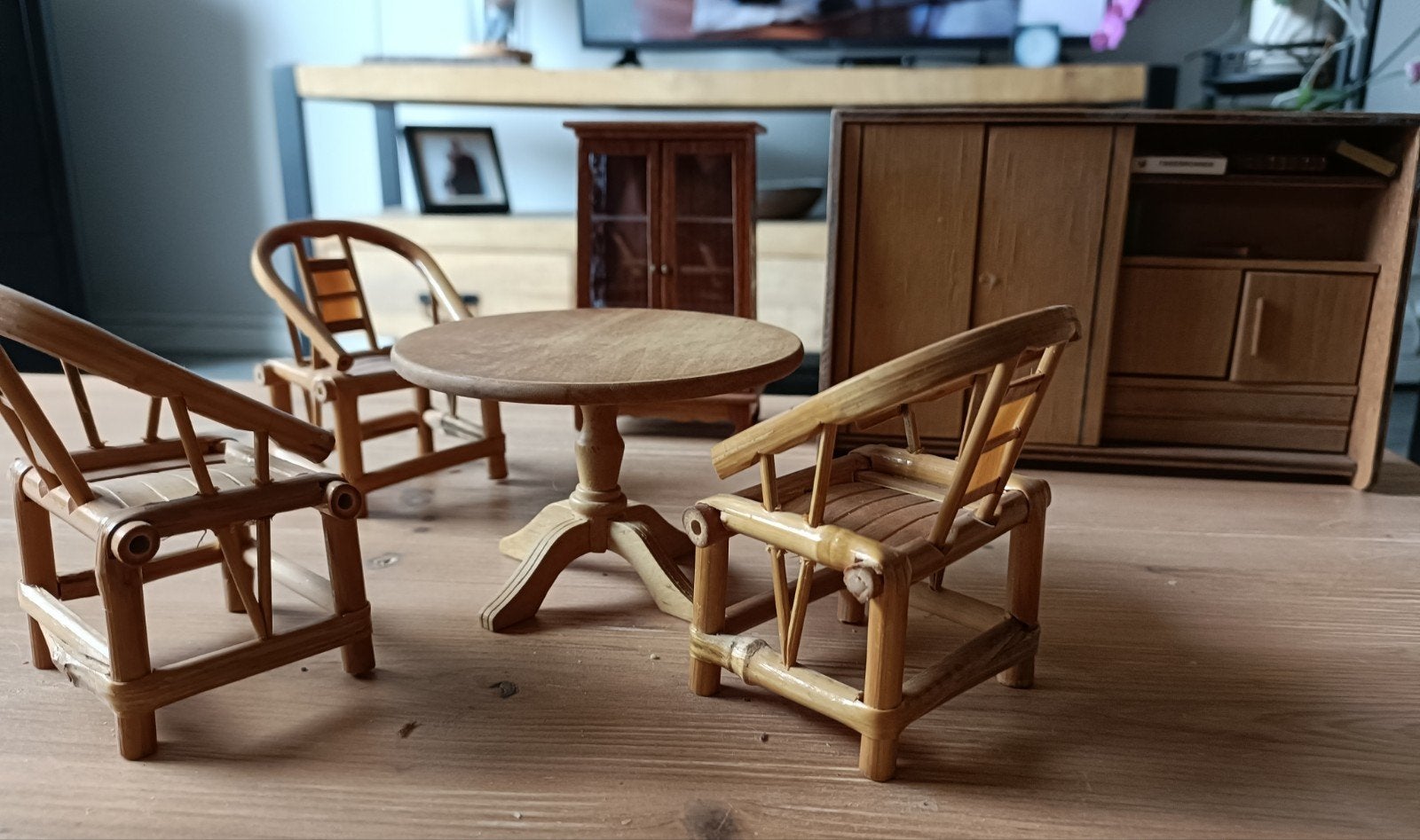 Miniatuur meubels, Ophalen of Verzenden, Gebruikt