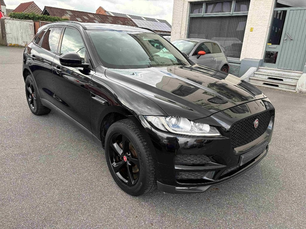 JAGUAR F-PACE 4x4 export, Autos, Jaguar, Cuir, Achat, Euro 6, Noir