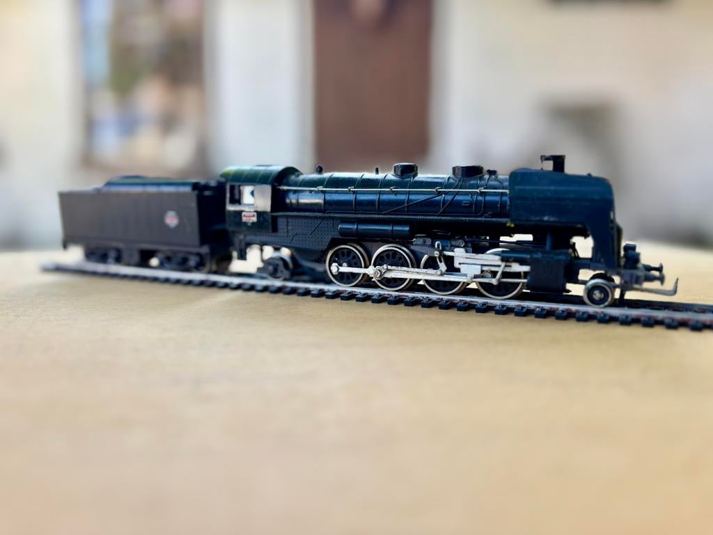 Longue locomotive vapeur 141R 1288 SNCF Lima HO, Enlèvement ou Envoi, Comme neuf, Locomotive, Lima