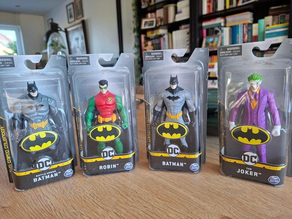 Actiefiguren x4 - Batman - Dc - Spin Master (nieuw), Enlèvement, Neuf, TV, Figurine ou Poupée