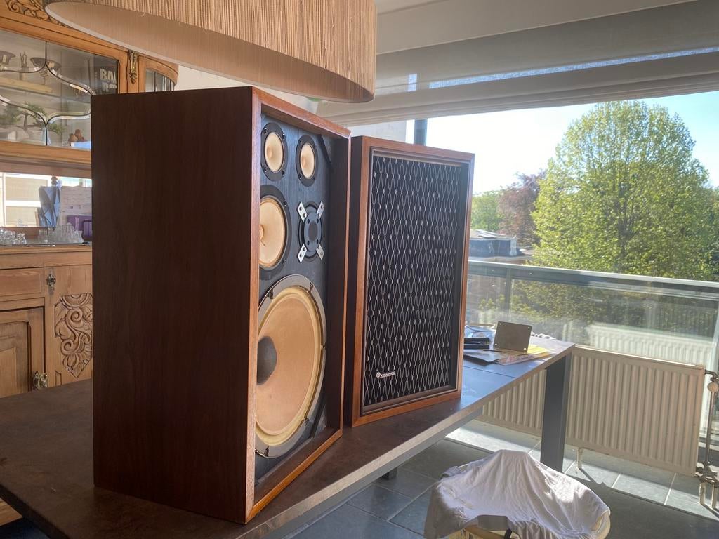 Haut-parleurs vintage Kenwood KL-4080 — belle et rare paire, Enlèvement