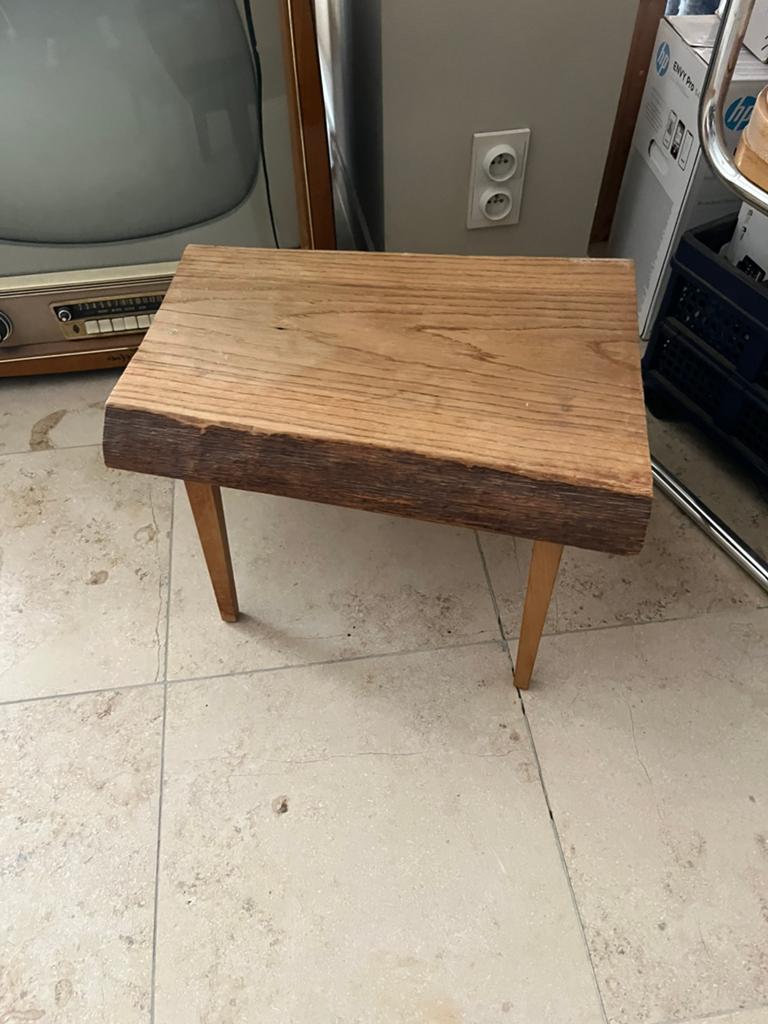 Houten bijzettafel, Huis en Inrichting, Ophalen, Zo goed als nieuw