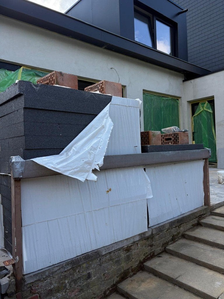 eps isolatieplaten 8 cm dik, Doe-het-zelf en Bouw, Ophalen, Nieuw, Muurisolatie