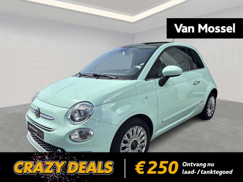 Fiat 500 0.9 TwinAir Turbo Lounge, Voorwielaandrijving, 4 zetels, Stof, Gebruikt