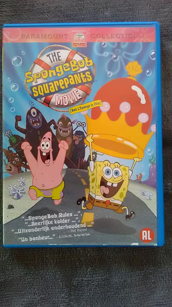 DVD "Bob l'éponge - le film", Enlèvement ou Envoi, Dessin animé, Tous les âges, Américain
