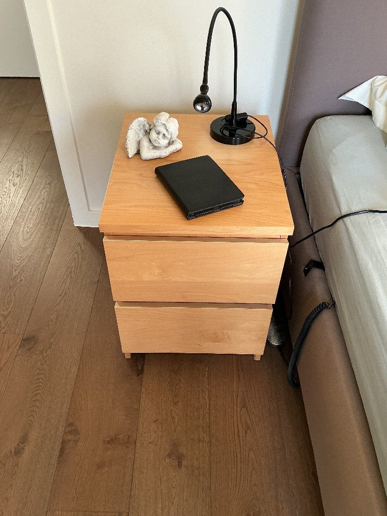 Nachtkastje, Maison & Meubles, Moins de 45 cm, Enlèvement, Utilisé, 55 à 70 cm