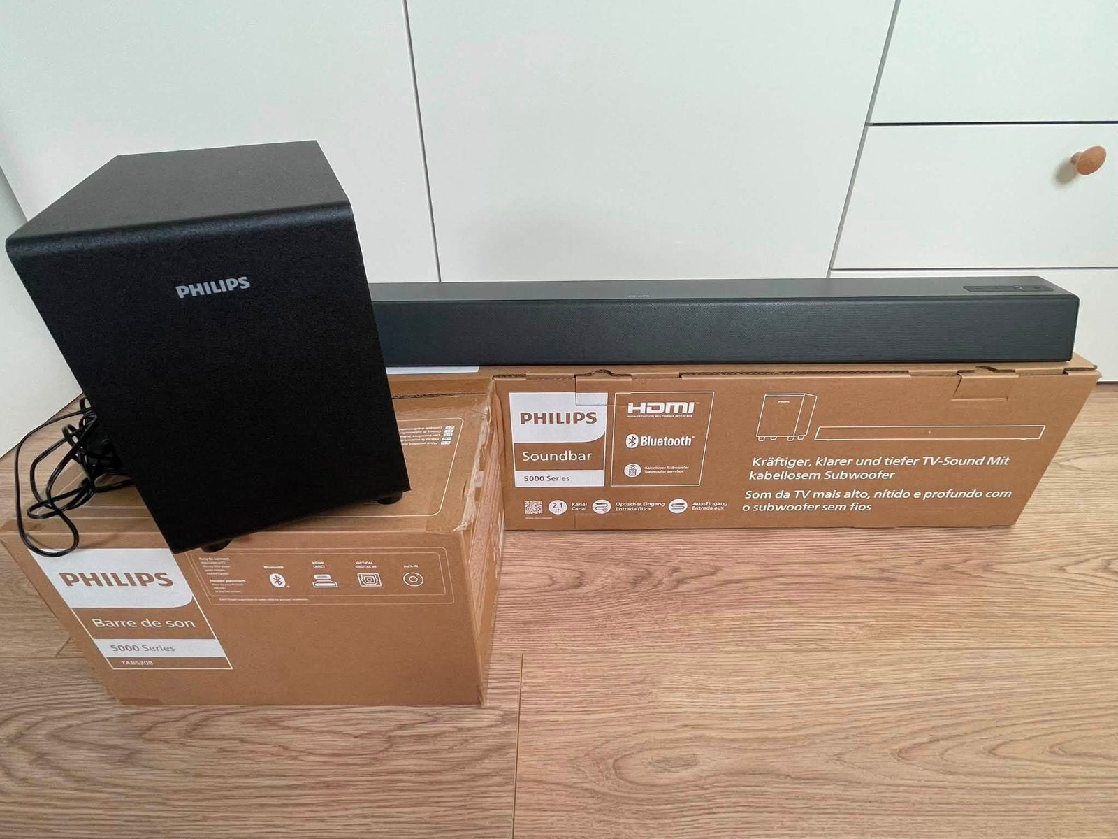 Philips soundbar nieuw, Ophalen, Bluetooth, Nieuw