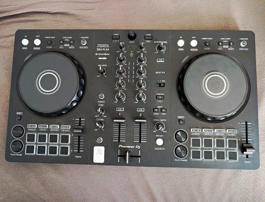 Pioneer DJ DDJ-FLX4 2-deck/2-kanaals DJ-controller zwart, Muziek en Instrumenten, Dj-sets en Draaitafels, Ophalen of Verzenden