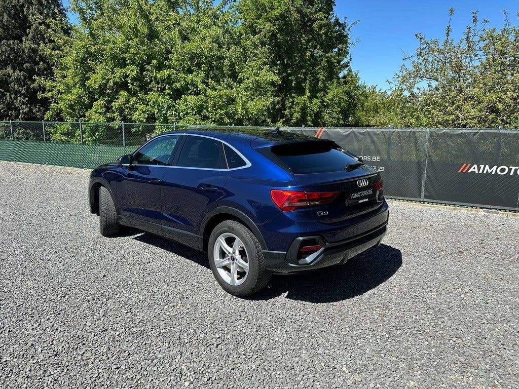 Audi Q3 35 TDi Business Edition Advanced S tronic, Automaat, Blauw, Leder, Bedrijf