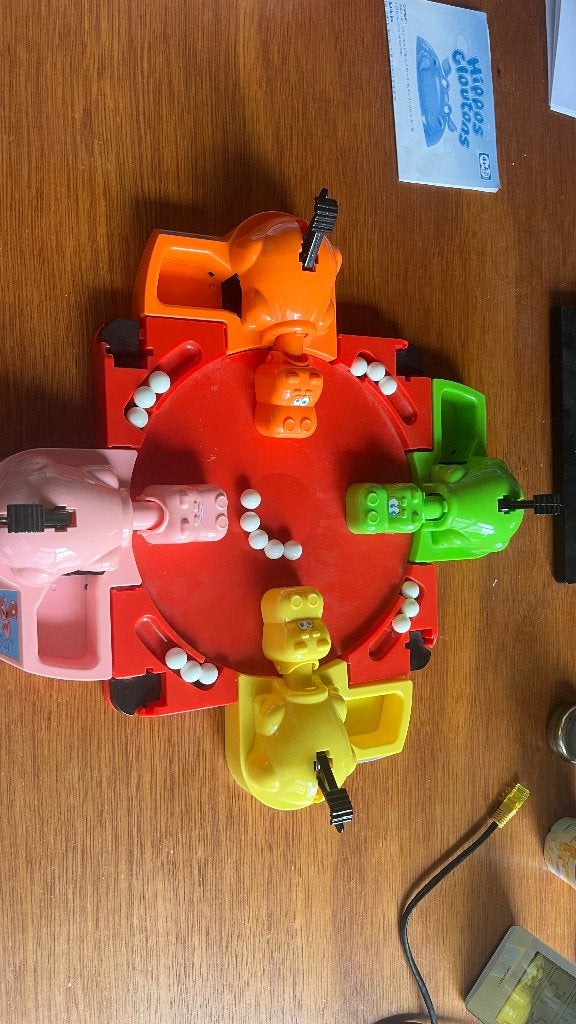 Jeu hippogloutons, Trois ou quatre joueurs, Enlèvement, Comme neuf, MB
