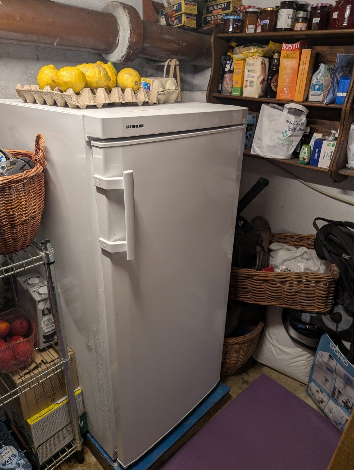 te koop frigo, Elektronische apparatuur, Koelkasten en IJskasten, Ophalen, Zo goed als nieuw