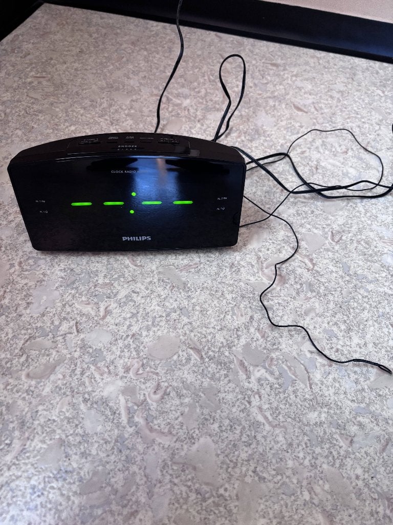 Philips wekkerradio, Elektronische apparatuur, Wekkers, Verzenden, Zo goed als nieuw, Digitaal