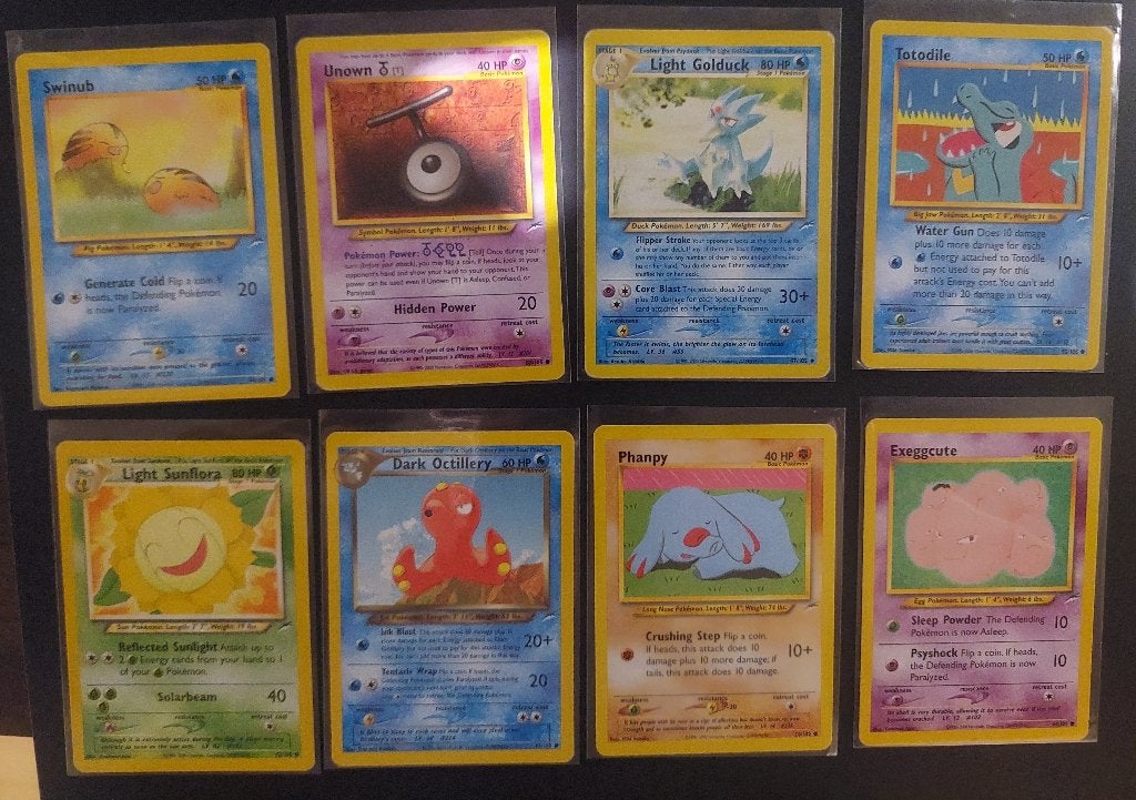 Pokemon Neo Destiny kaarten, Hobby en Vrije tijd, Ophalen of Verzenden, Gebruikt, Meerdere kaarten