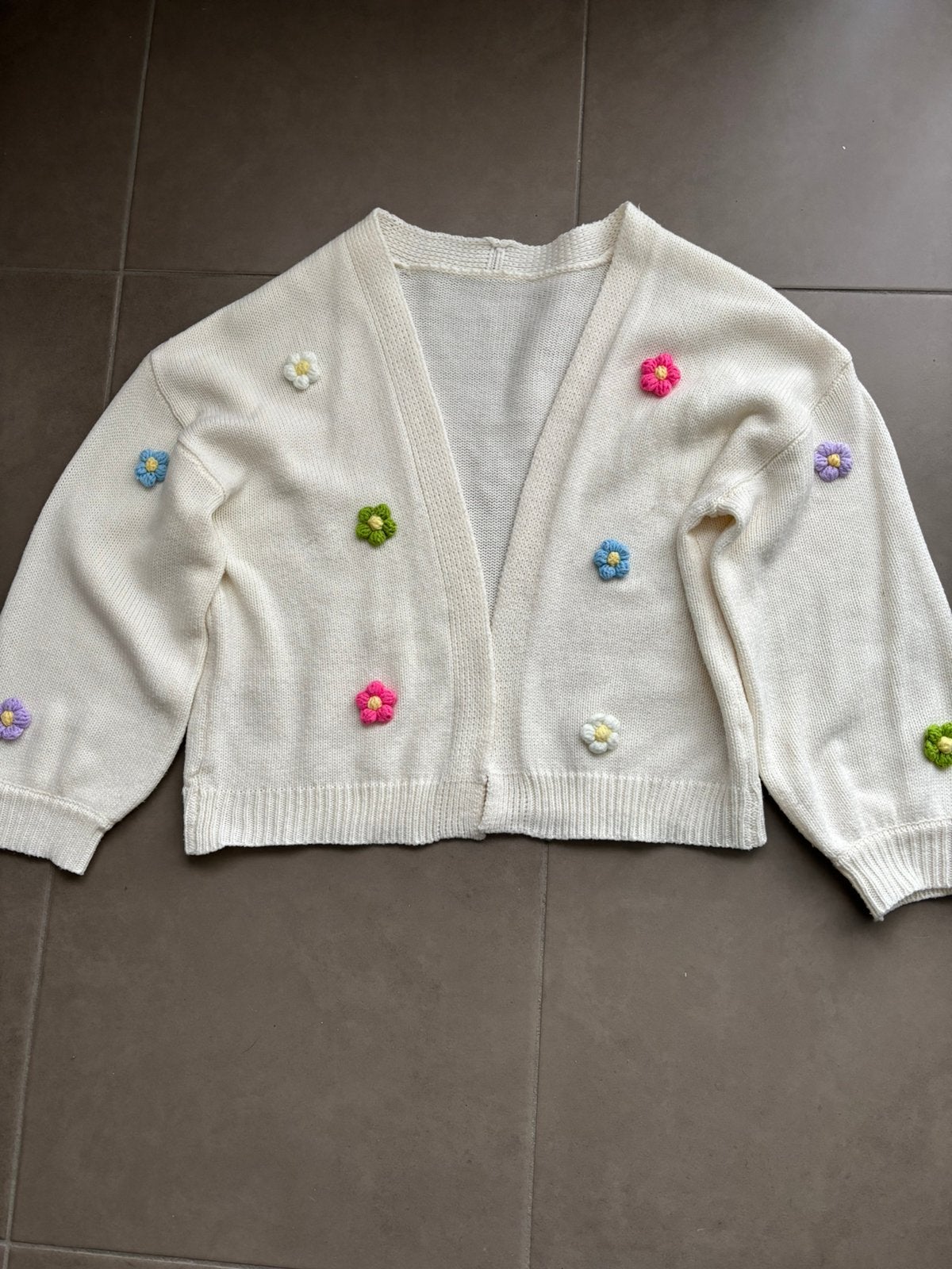 Witte bloemen gilet xl, Kleding | Dames, Ophalen of Verzenden, Zo goed als nieuw, Maat 46/48 (XL) of groter, Wit
