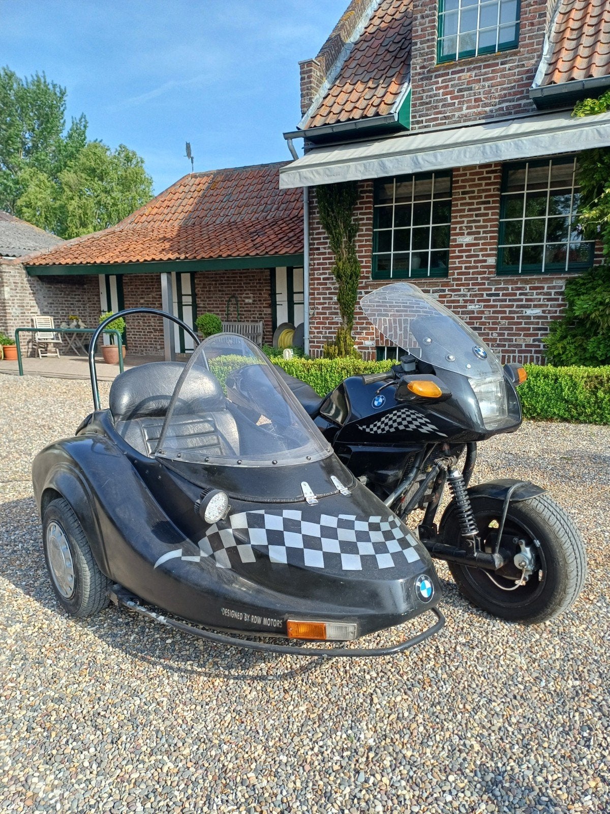 Oldtimer BMW K100RS met zijspan, Motoren, 4 cilinders, Particulier, Meer dan 35 kW, Overig