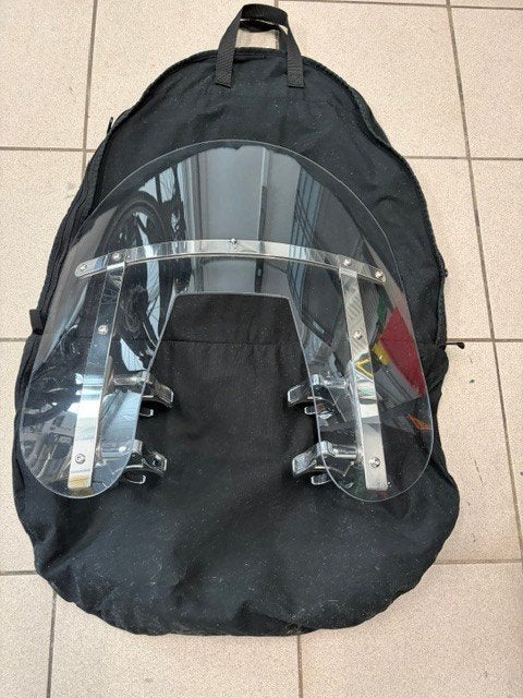 windscherm harley davidson 49mm voorvork, Motoren, Ophalen, Gebruikt