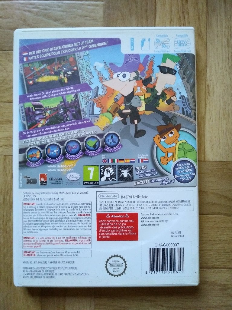 Phineas and Ferb across the 2nd Dimension, Games en Spelcomputers, Shooter, 2 spelers, Eén computer, Ophalen of Verzenden