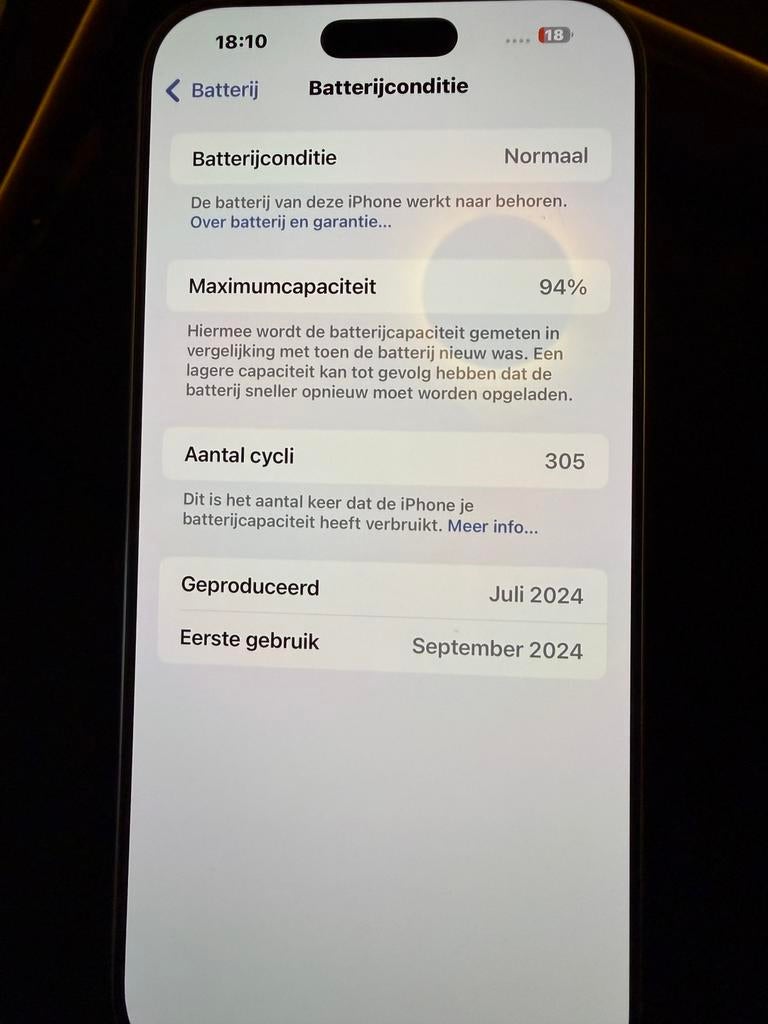 Iphone 16 pro max 256gb, Telecommunicatie, Ophalen, Zo goed als nieuw, IPhone 16