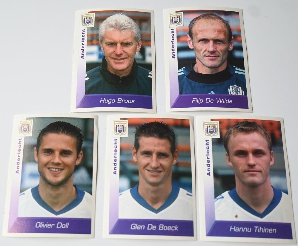 Panini Football 2003 / RSC Anderlecht / 15 stickers, Verzamelen, Verzenden, Nieuw, Poster, Plaatje of Sticker