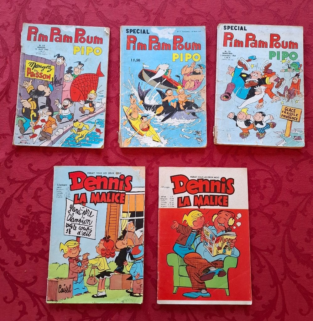 Bd magazines anciens, Livres, Enlèvement, Utilisé