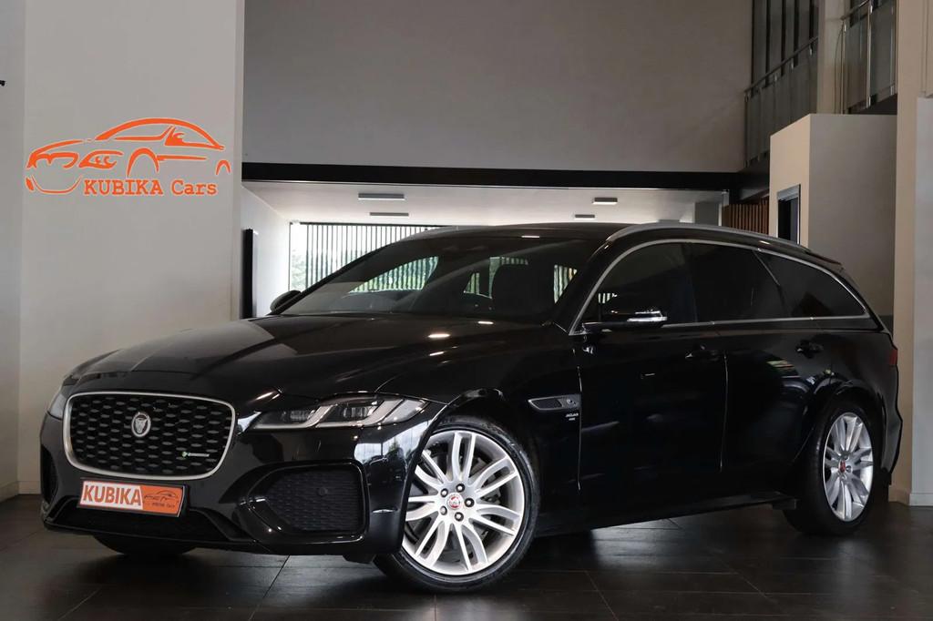 Jaguar XF Sportbrake R-Dynamic BTW Cam Pano Navi Garantie, Auto's, Jaguar, Automaat, Gebruikt, 4 cilinders, Zwart