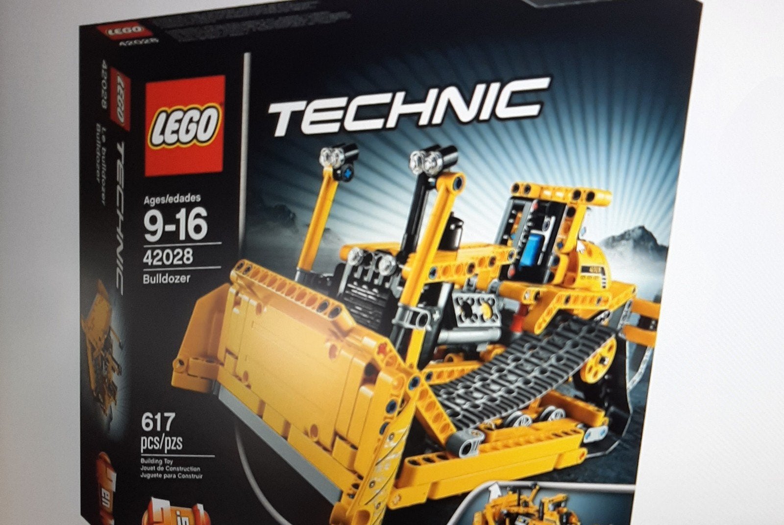 LEGO TECHNIC Bulldozer - 42028, Ophalen, Lego, Zo goed als nieuw, Complete set