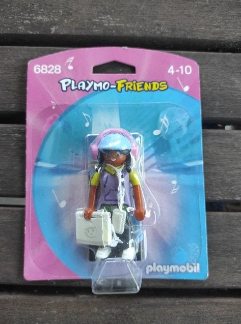 Playmofriends playmobil 6828 nieuw laptop meisje, Ophalen, Complete set, Nieuw, Figuren