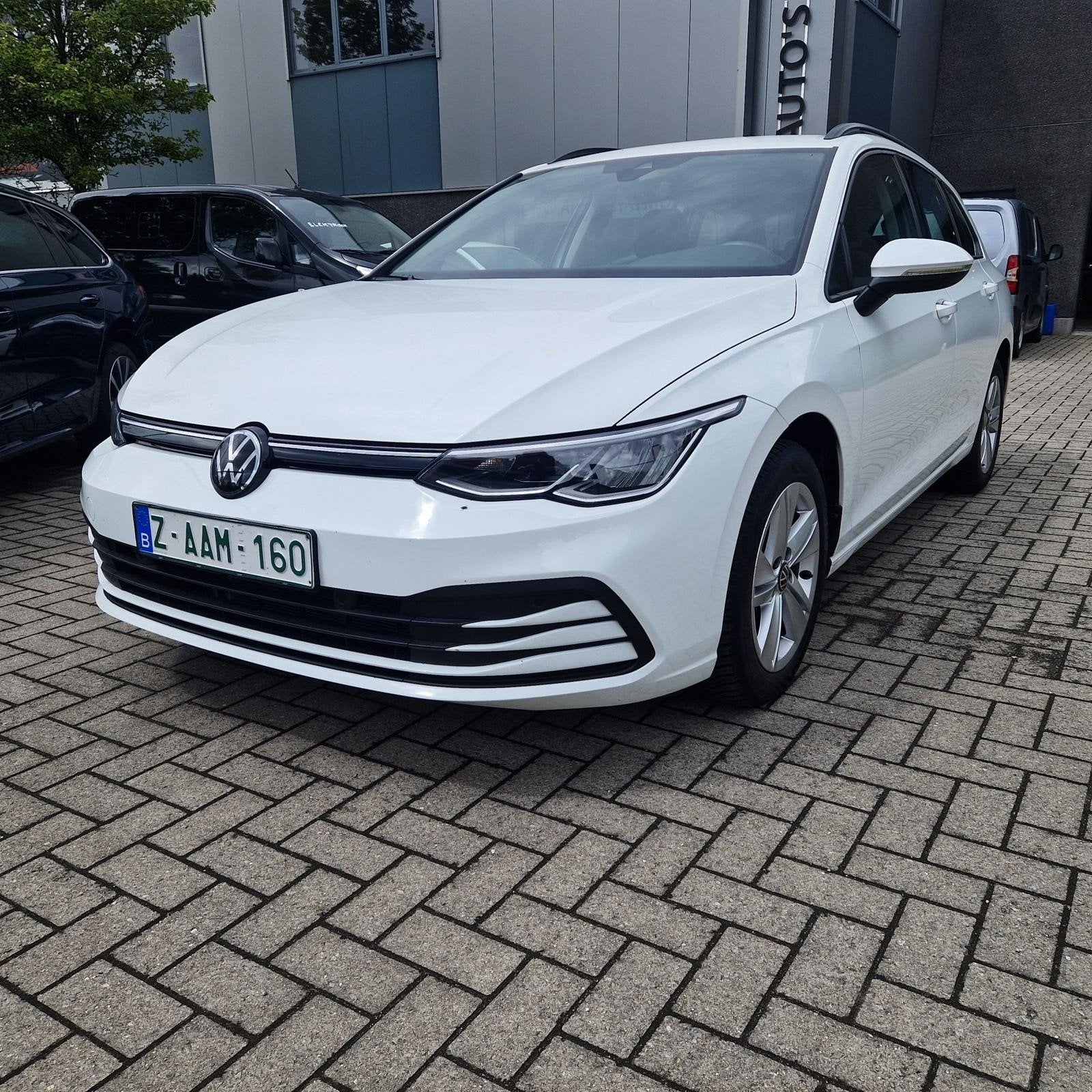VW Golf break benzine euro 6d,3d cock pit,carplay,cruise, Auto's, Voorwielaandrijving, Stof, Geheel digitaal combi-instrument