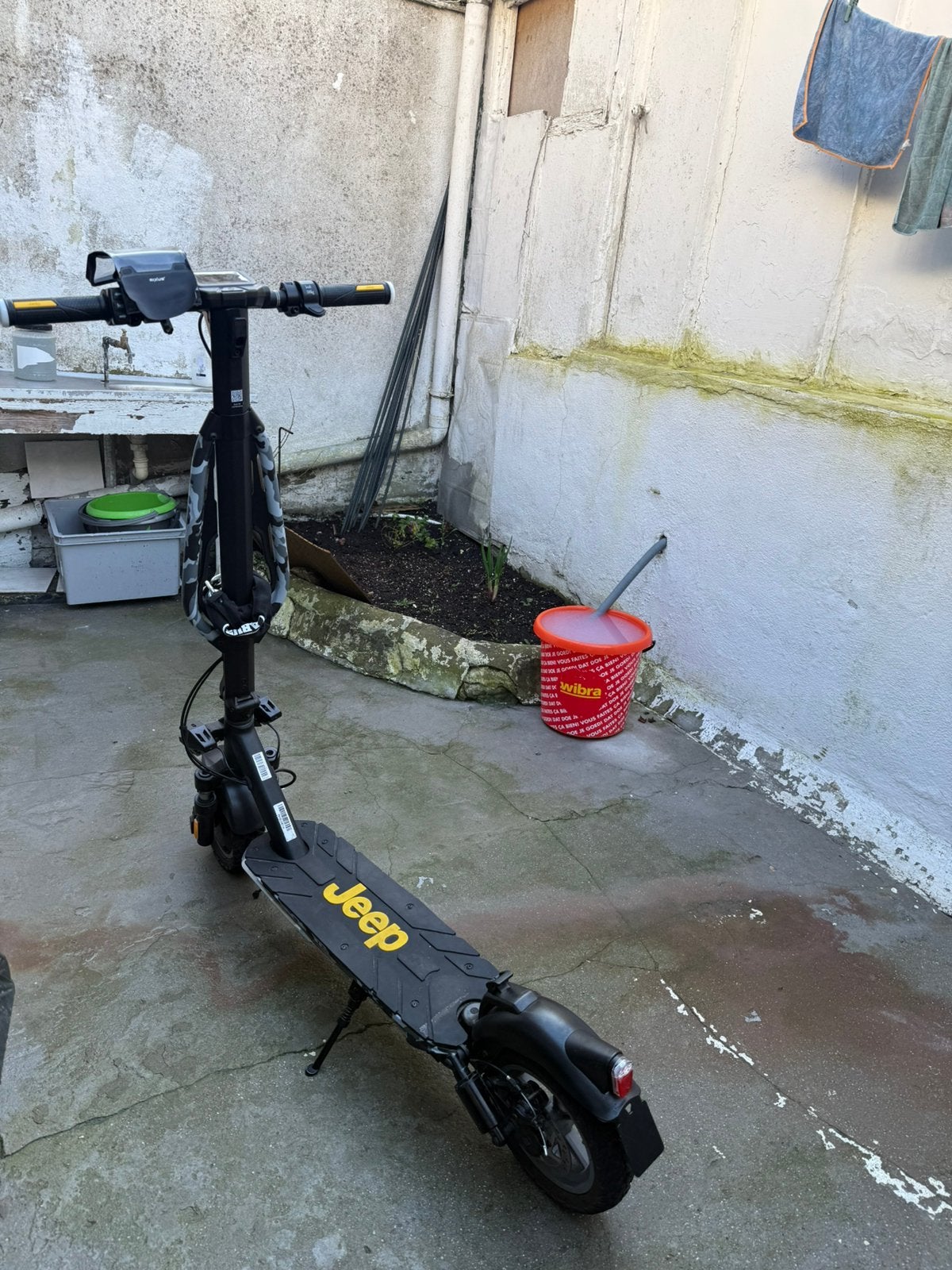 Elektrische step, Fietsen en Brommers, Ophalen, Zo goed als nieuw