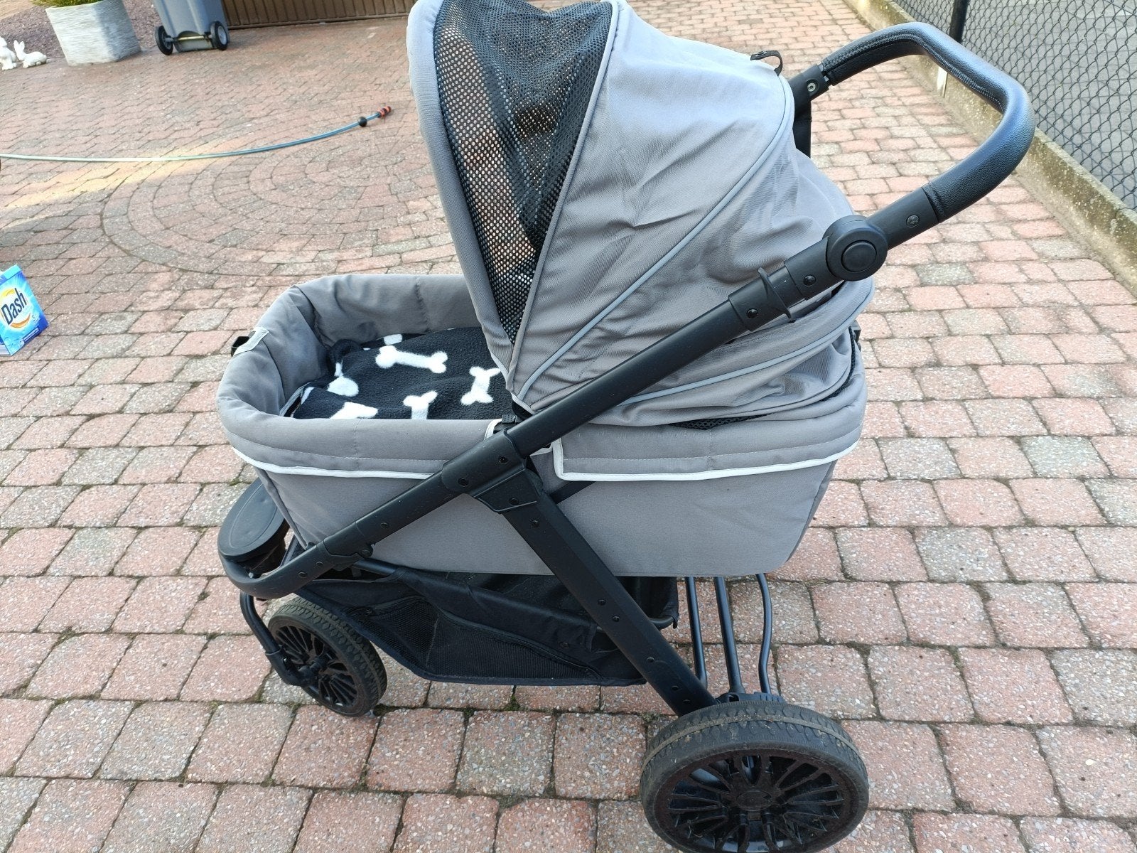 Hondenbuggy, Ophalen, Hondenbuggy