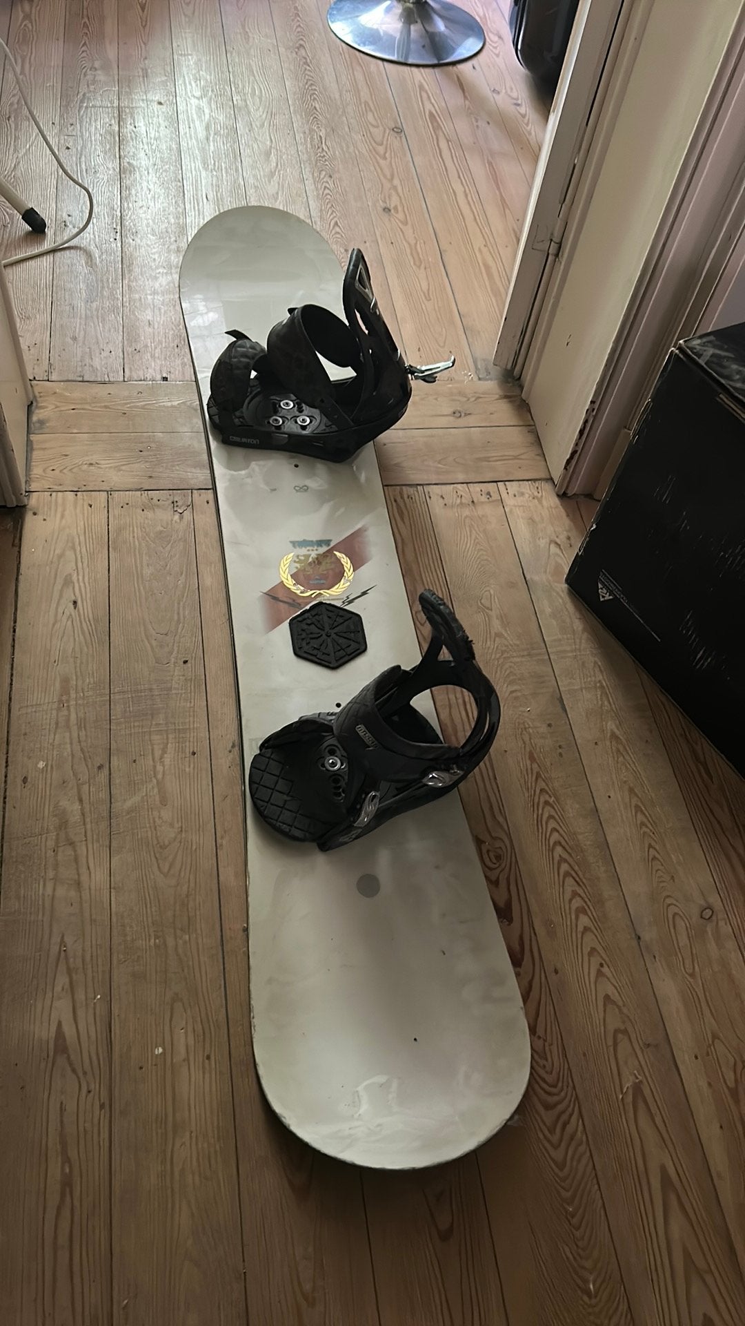 Burton + Boots T1 Burton snowboard maat 44, Sport en Fitness, Snowboarden, Ophalen, Gebruikt, Board