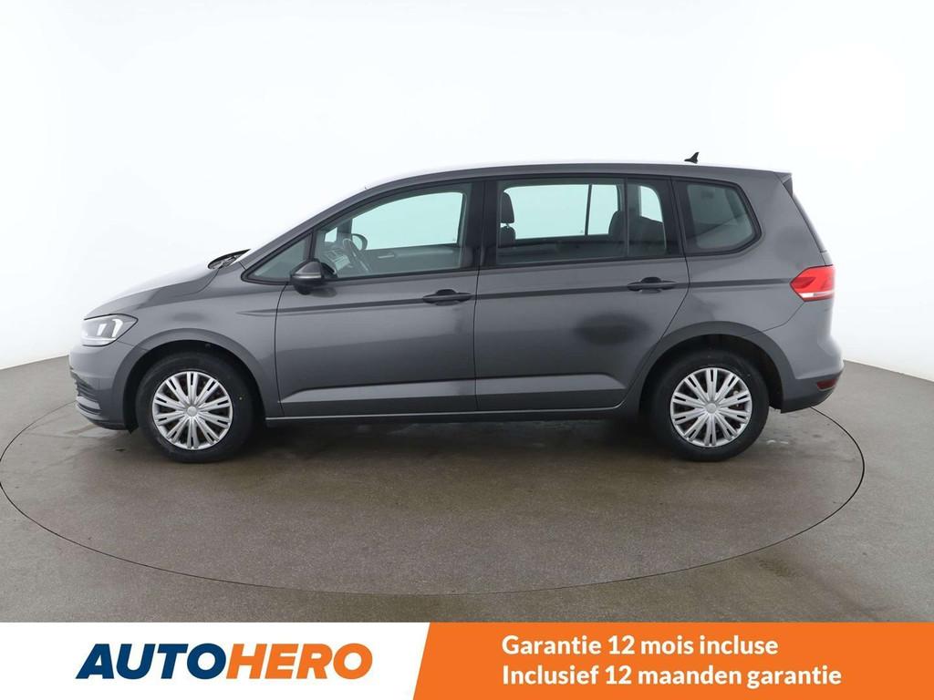 Volkswagen Touran 1.6 TDI Trendline BlueMotion, Autos, Volkswagen, Argent ou Gris, Achat, Euro 6, 7 places