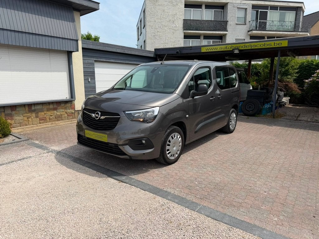 OPEL COMBO LIFE * 1.2 BENZ * 5 PLA * CAMÉRA * GPS*AUT AIRCO, Autos, Argent ou Gris, Achat, Phares entièrement LED, Euro 6